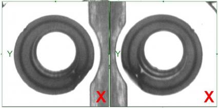 Ringe unvollständig ausgespritzt