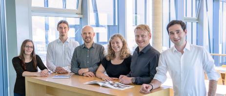 Juliane Jobst, Daniel Kiesl, Stefan Storm, Christine Puff, Lothar Mauel, Andreas Bodensteiner (v.l.n.r.)